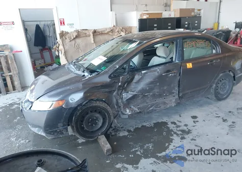 2009 Honda Civic Lx из США, поврежденный, VIN 1HGFA16549L007398